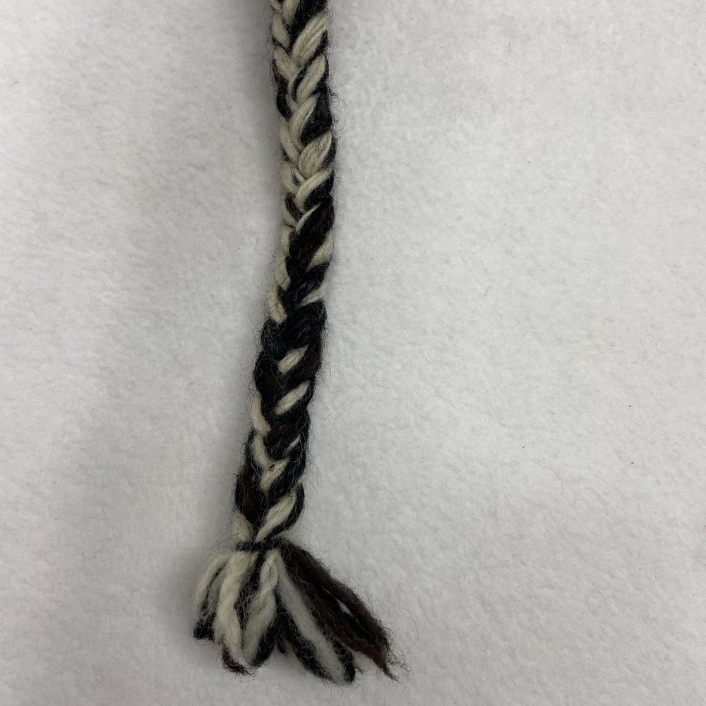 Nepal 100% Wool Fair Isle Knit Fleece Lined Trapper Beanie One Size Warm Chunky - Picture 4 of 8